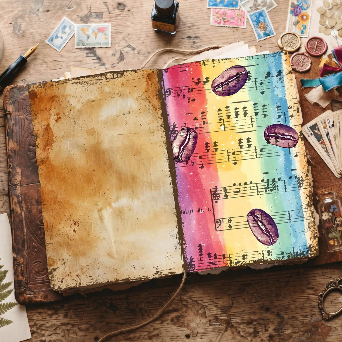 Coffee Digital Papers