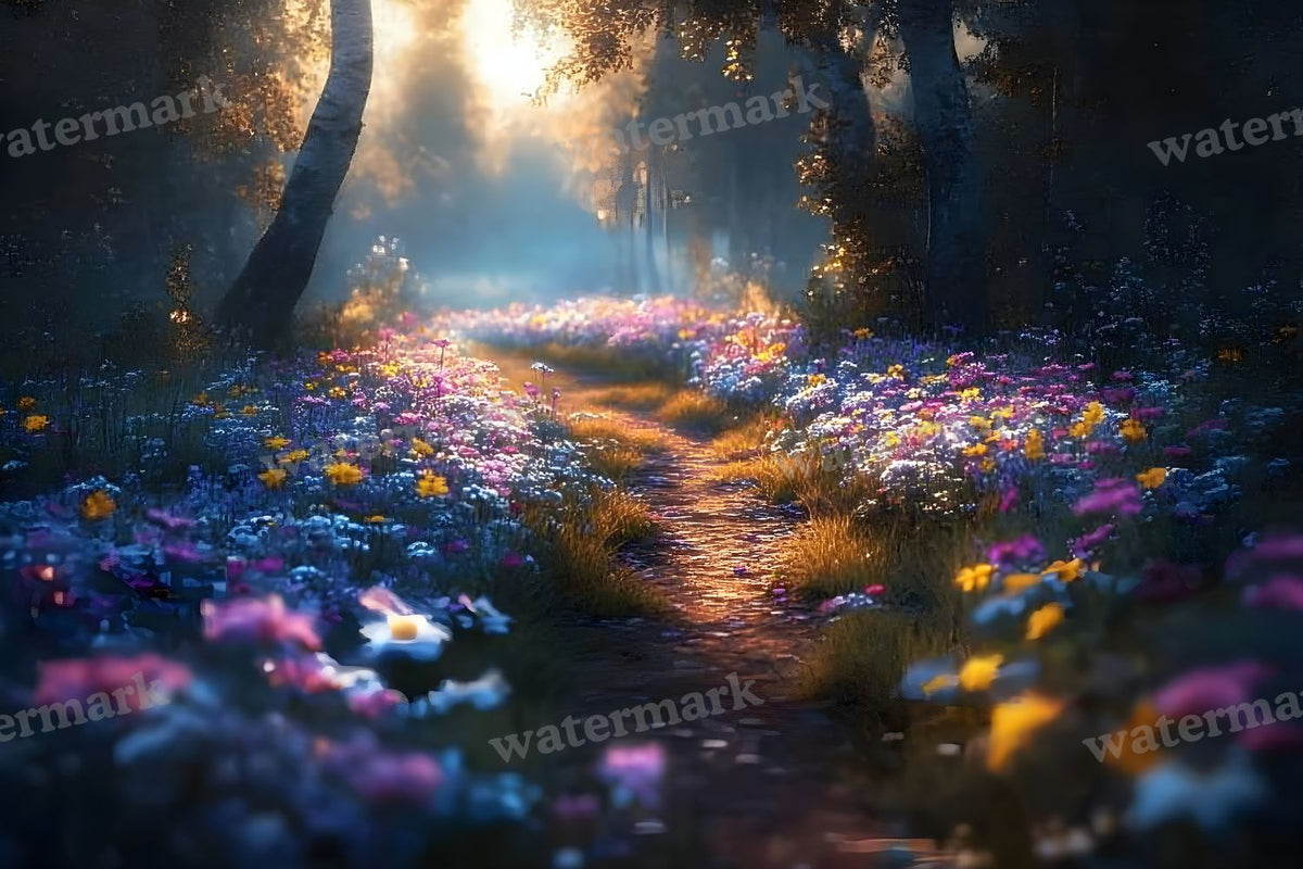 Enchanted Forest Backdrop Images