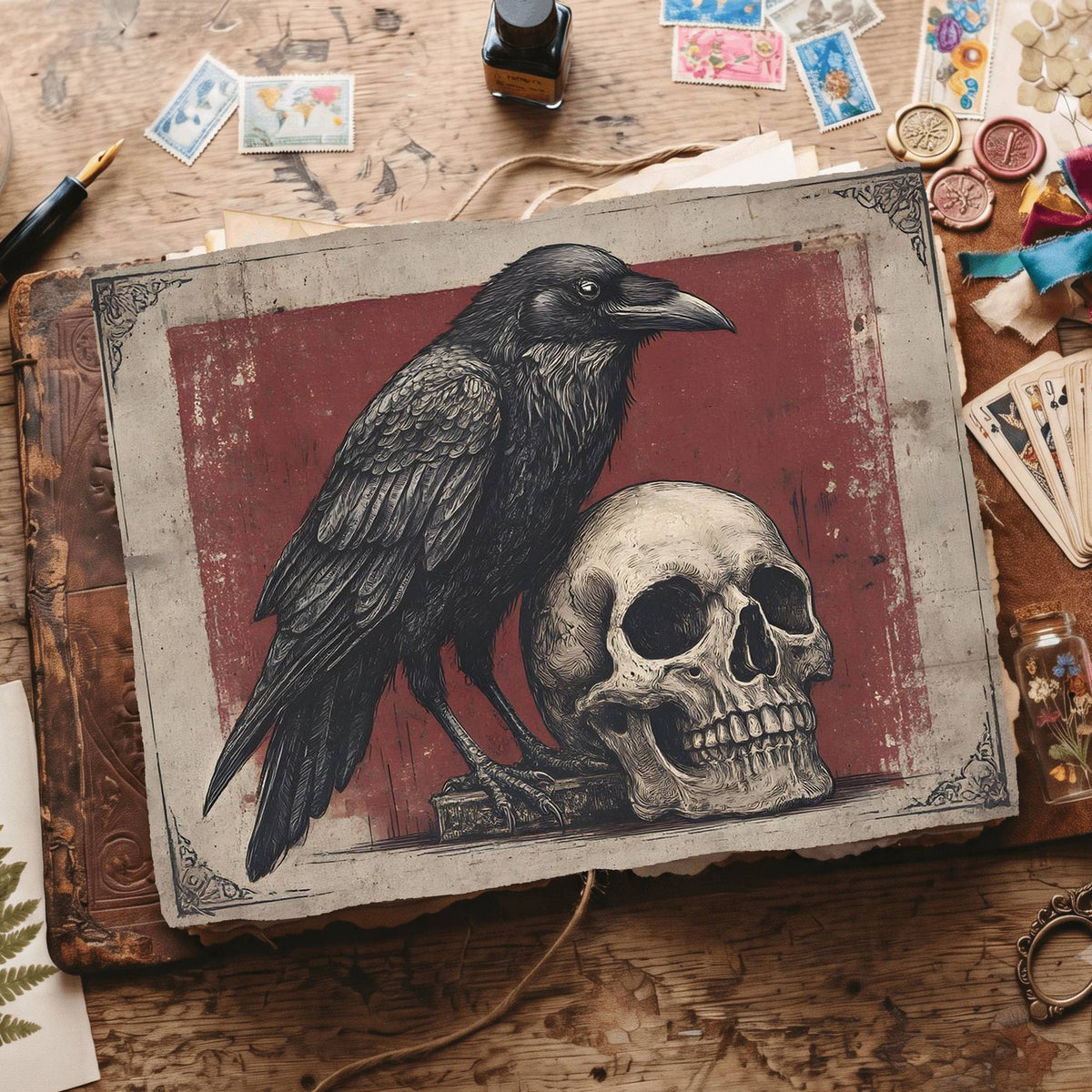Gothic Digital Papers