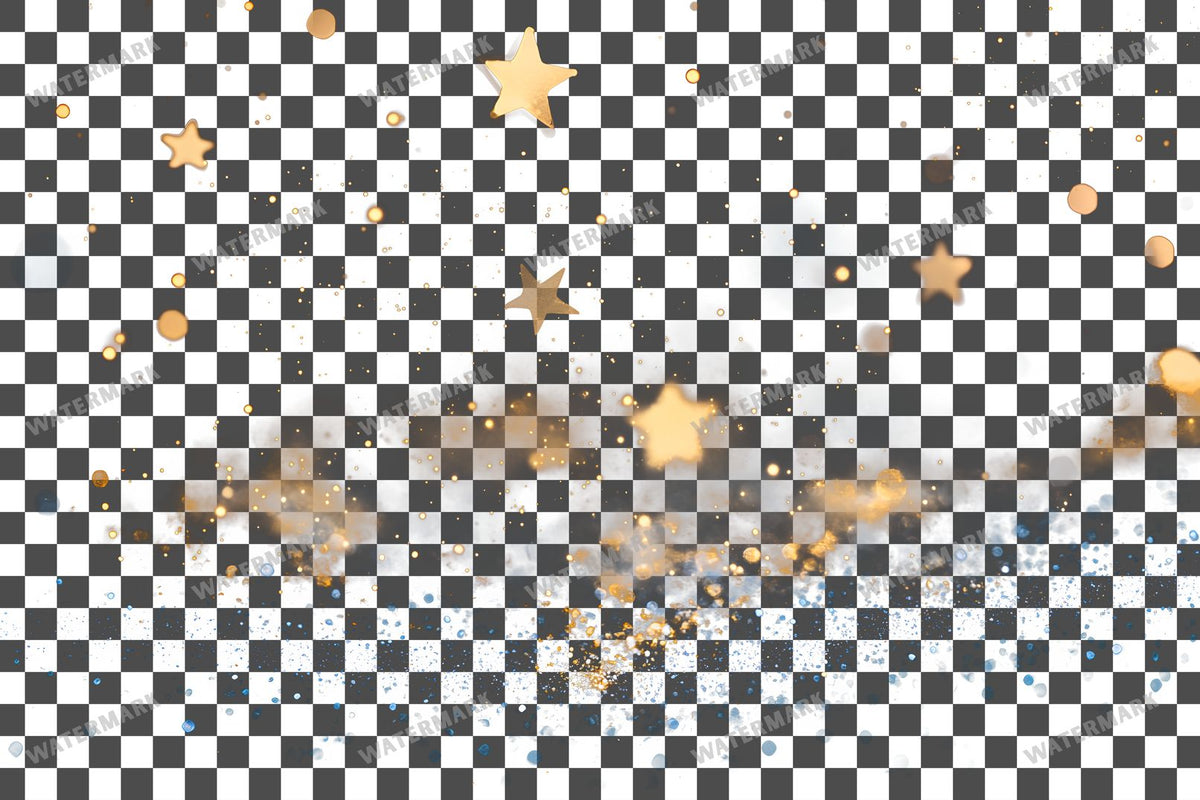 Starlight Tiny Sparkles Transparent Overlay Pngs