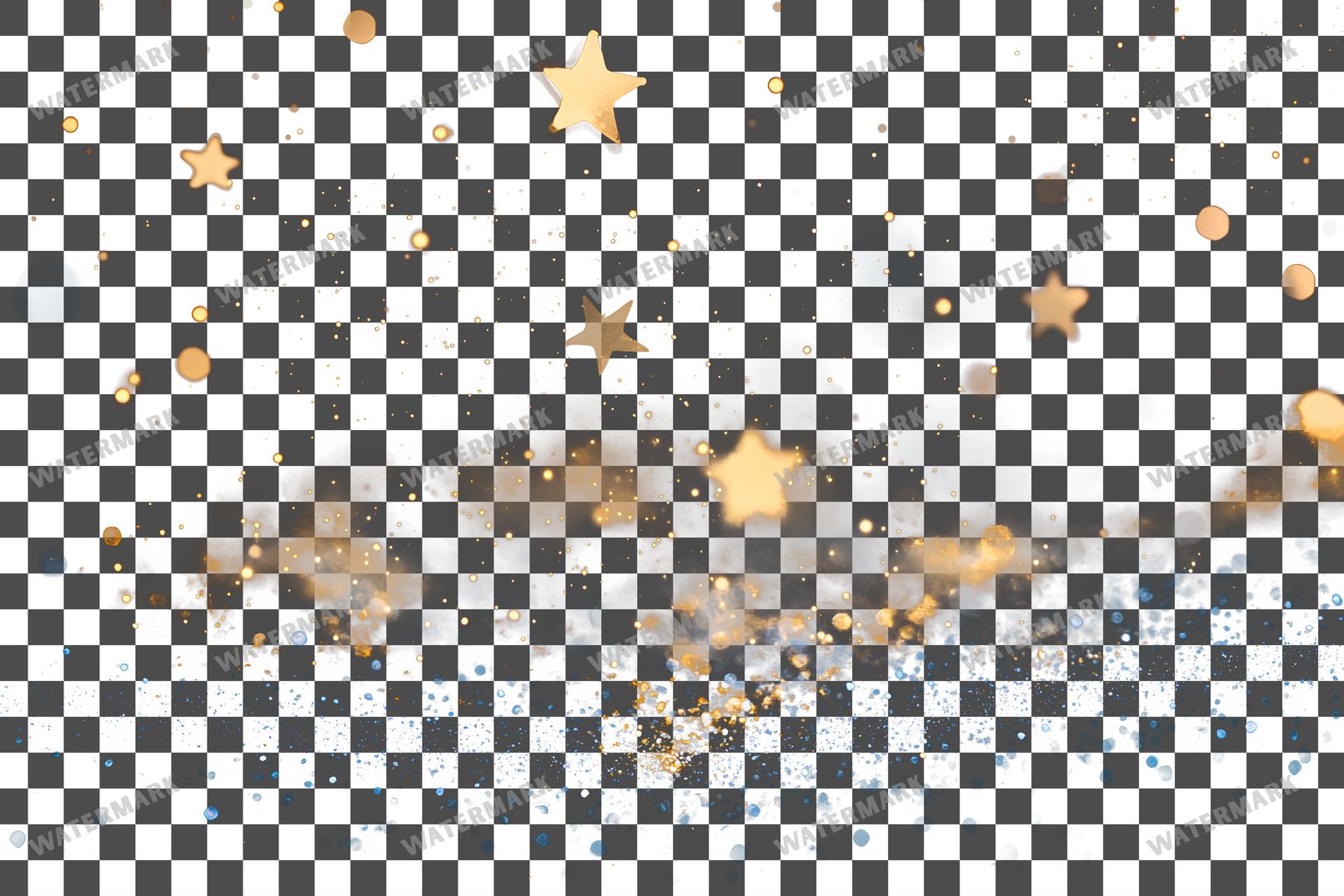 Starlight Tiny Sparkles Transparent Overlay Pngs