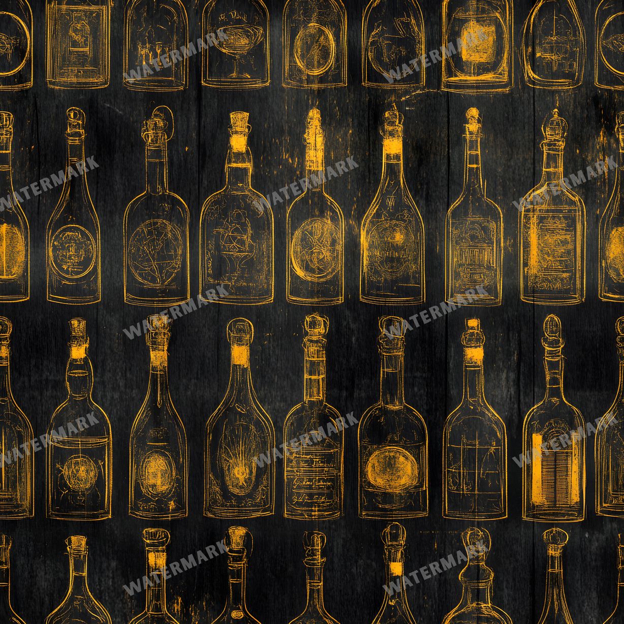 Witchcraft Seamless Pattern