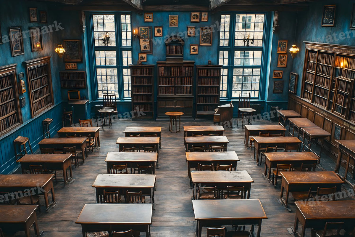Wizarding Classroom Backdrop Images