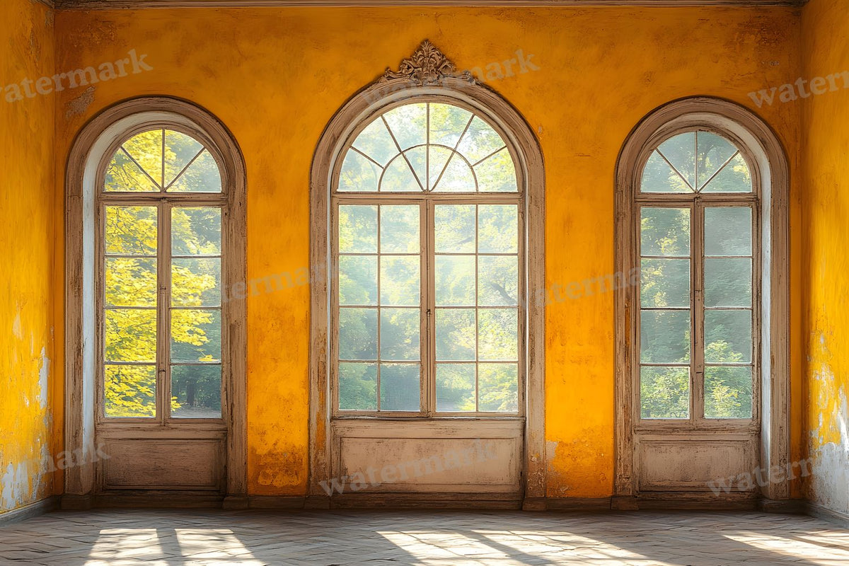 Yellow Vintage Room Backdrop Images