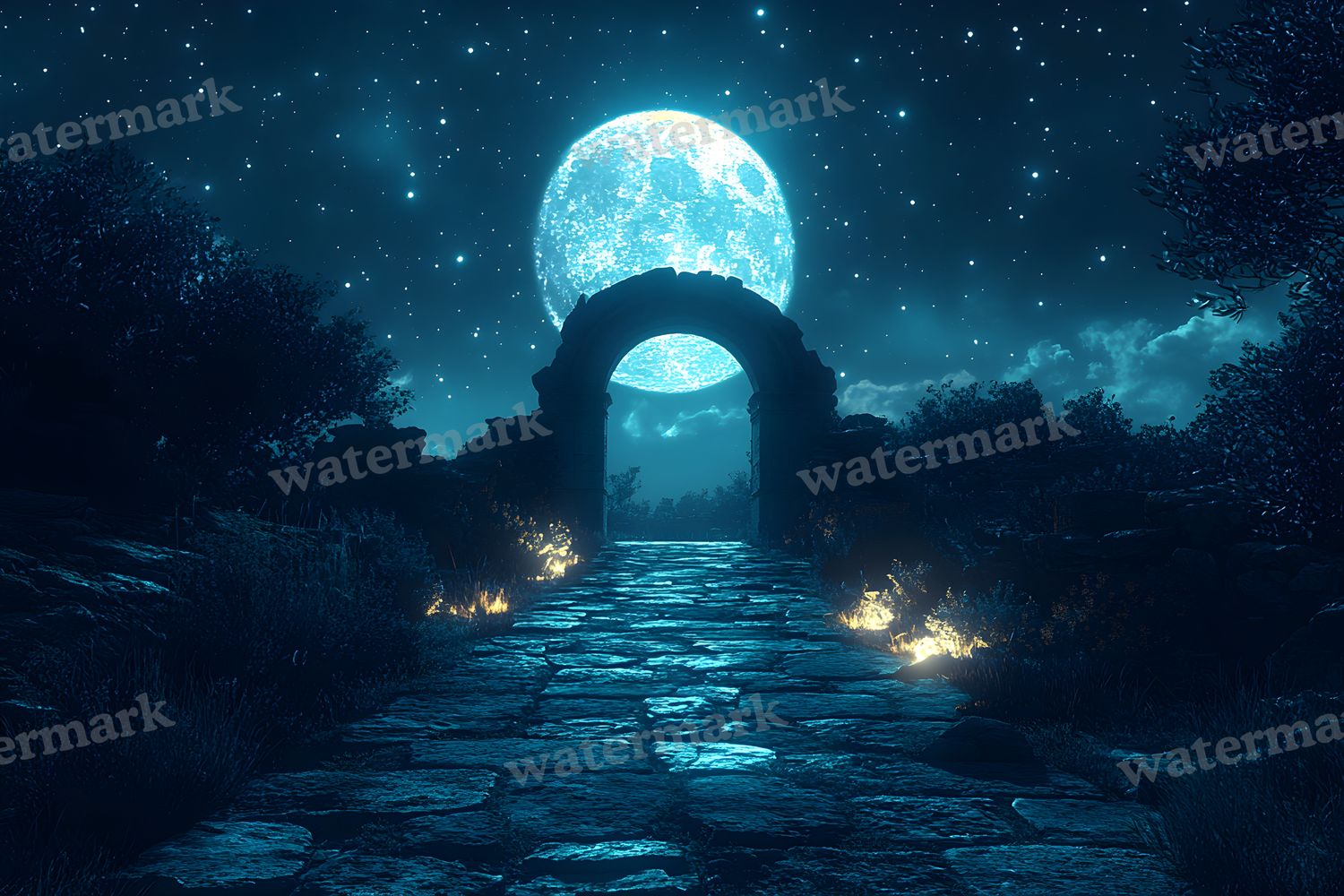 Ancient Roman Night Backdrop Images