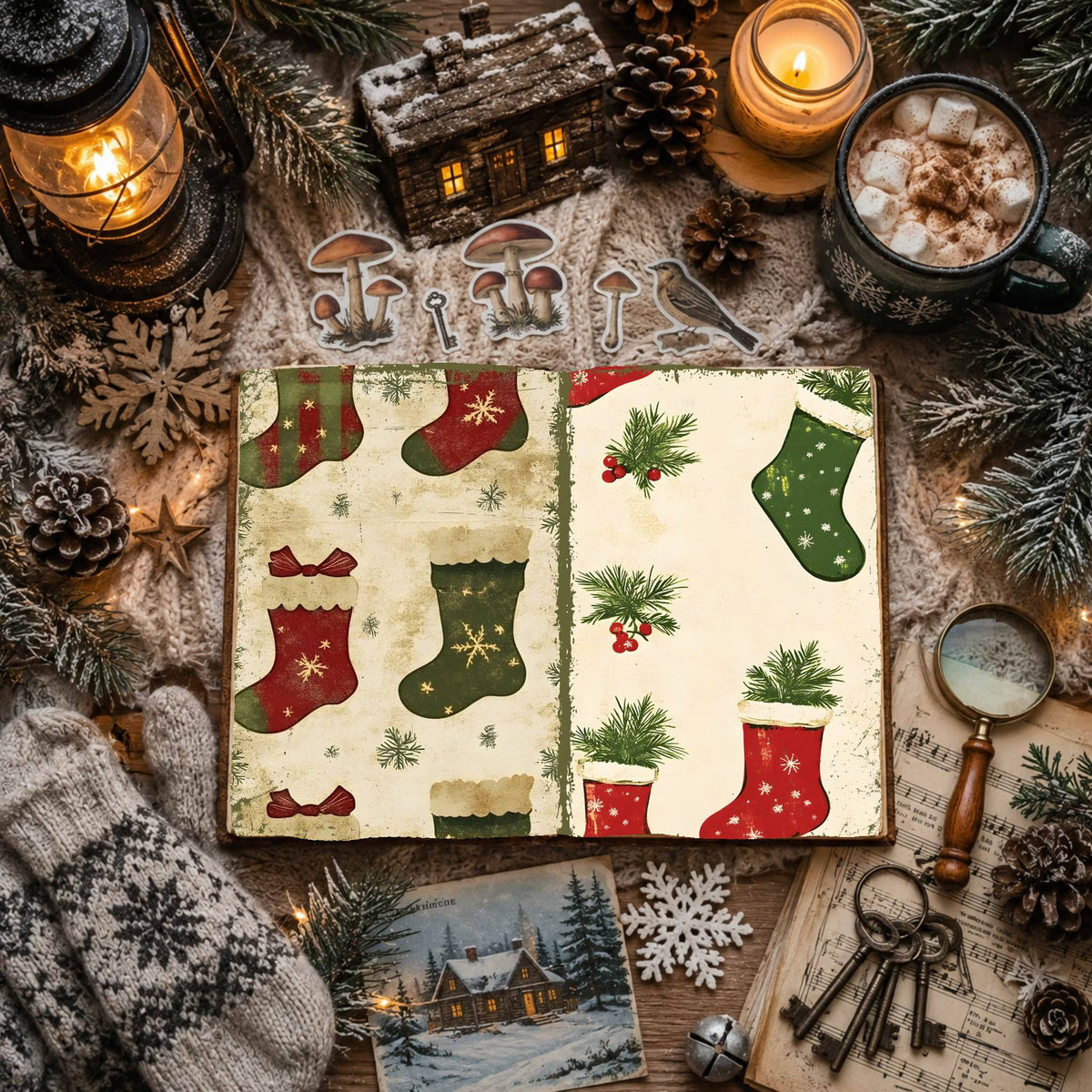 Christmas Digital Papers