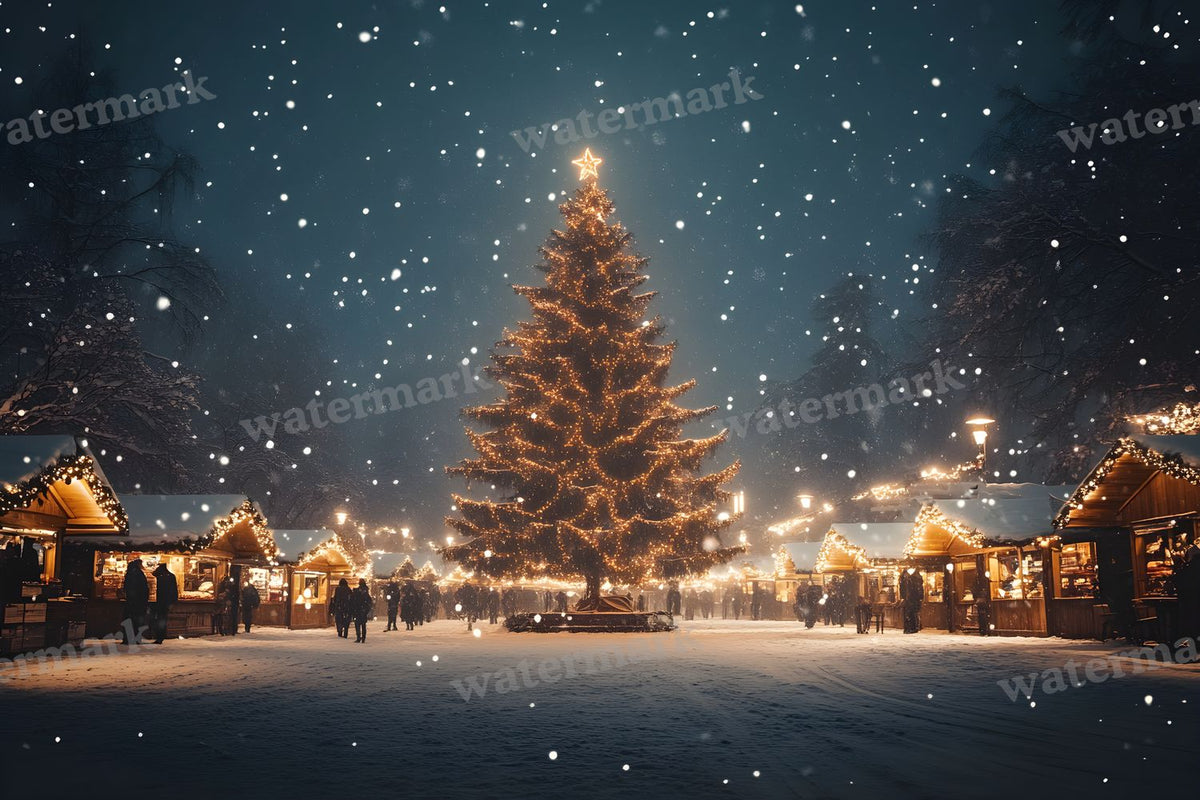 Classic Christmas Backdrop Images