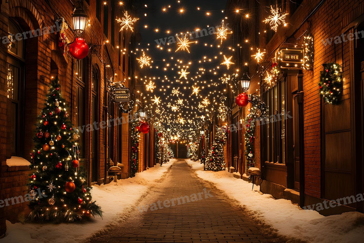 Classic Christmas Backdrop Images