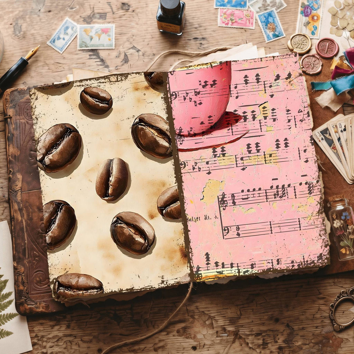 Coffee Digital Papers