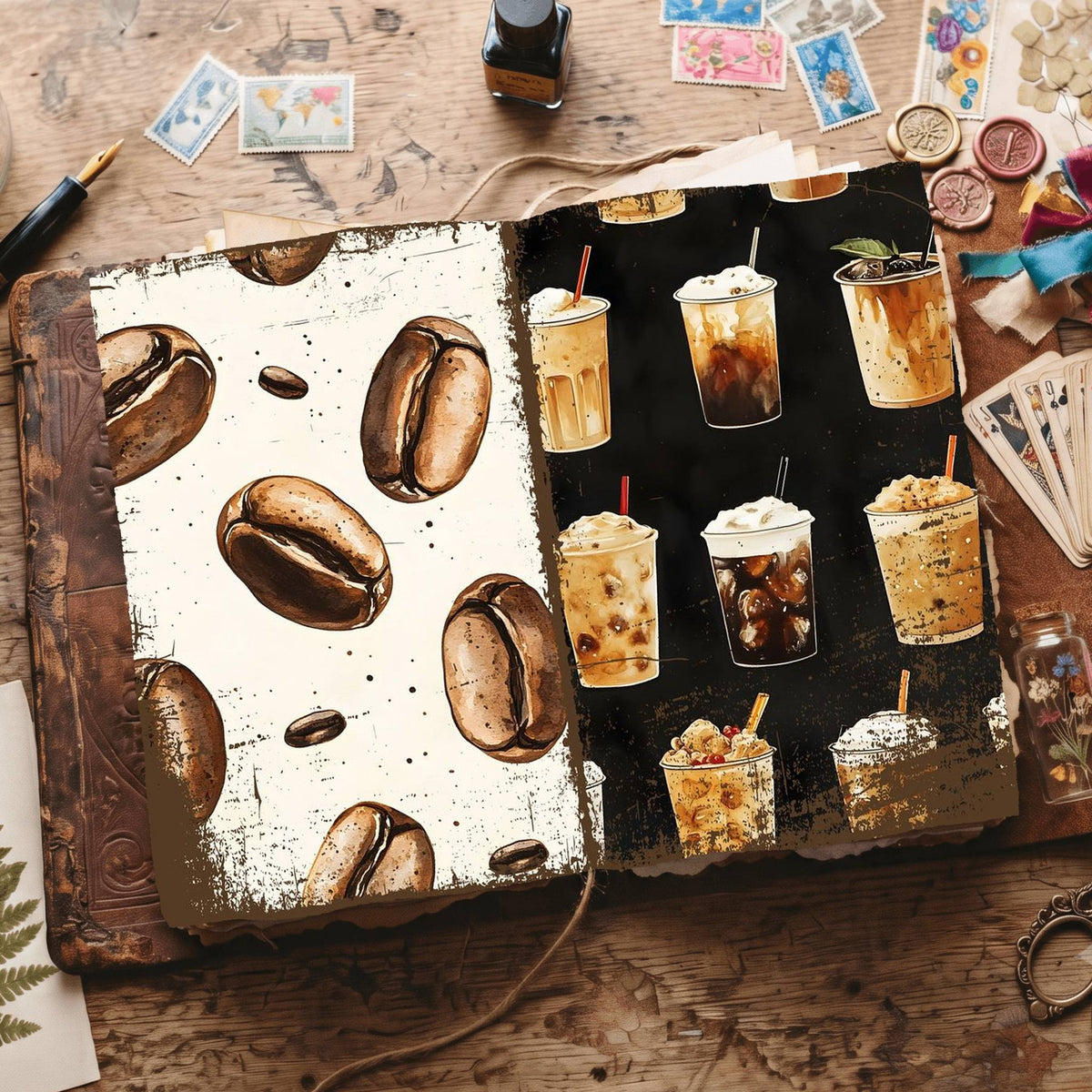 Coffee Digital Papers