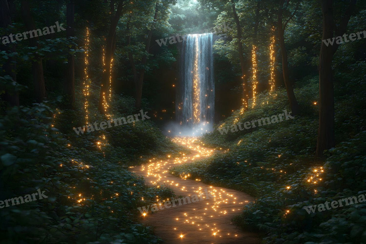 Enchanted Fairytale Forest Backdrop Images