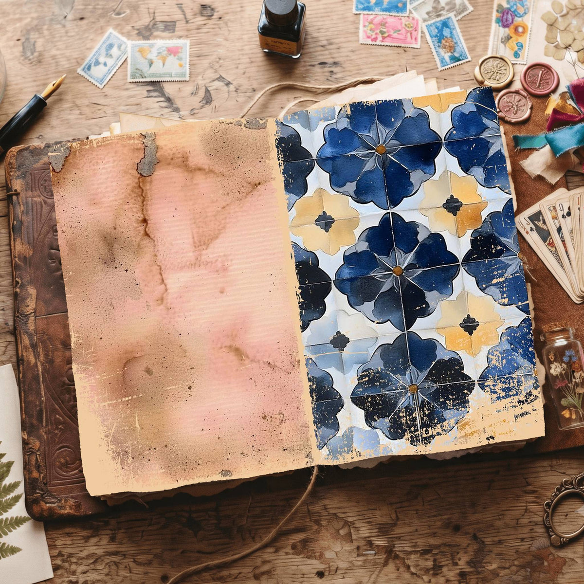 Moroccan Pattern Digital Papers