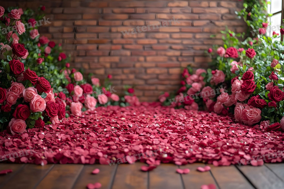Valentine digital photo backdrop for photo editing, preview 52