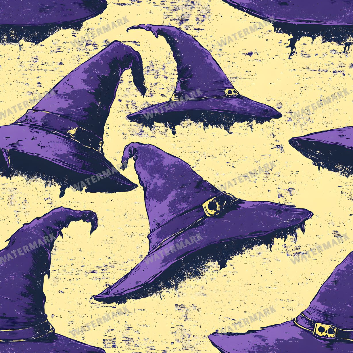 Witchcraft Seamless Pattern