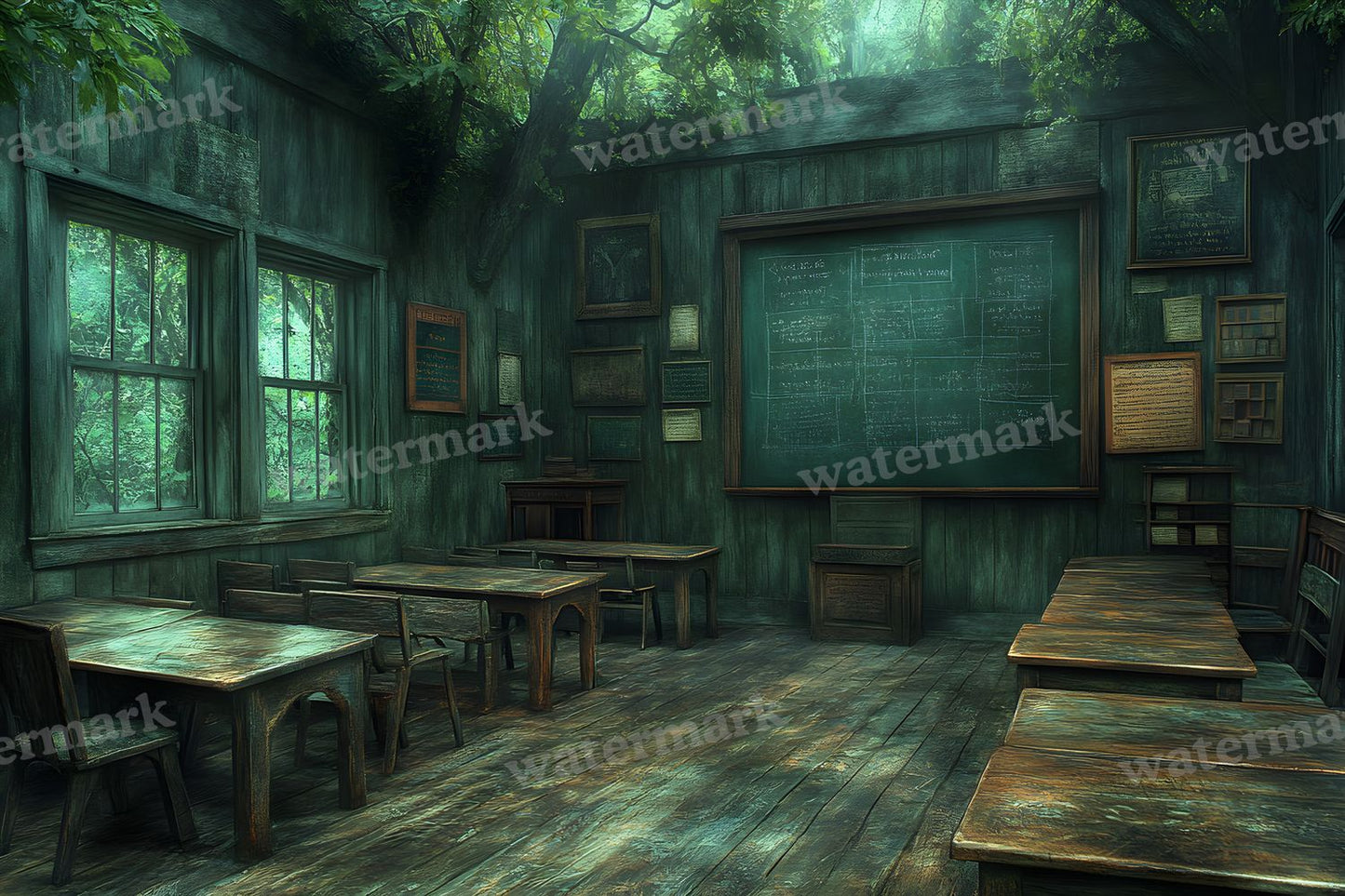 Wizarding Classroom Backdrop Images