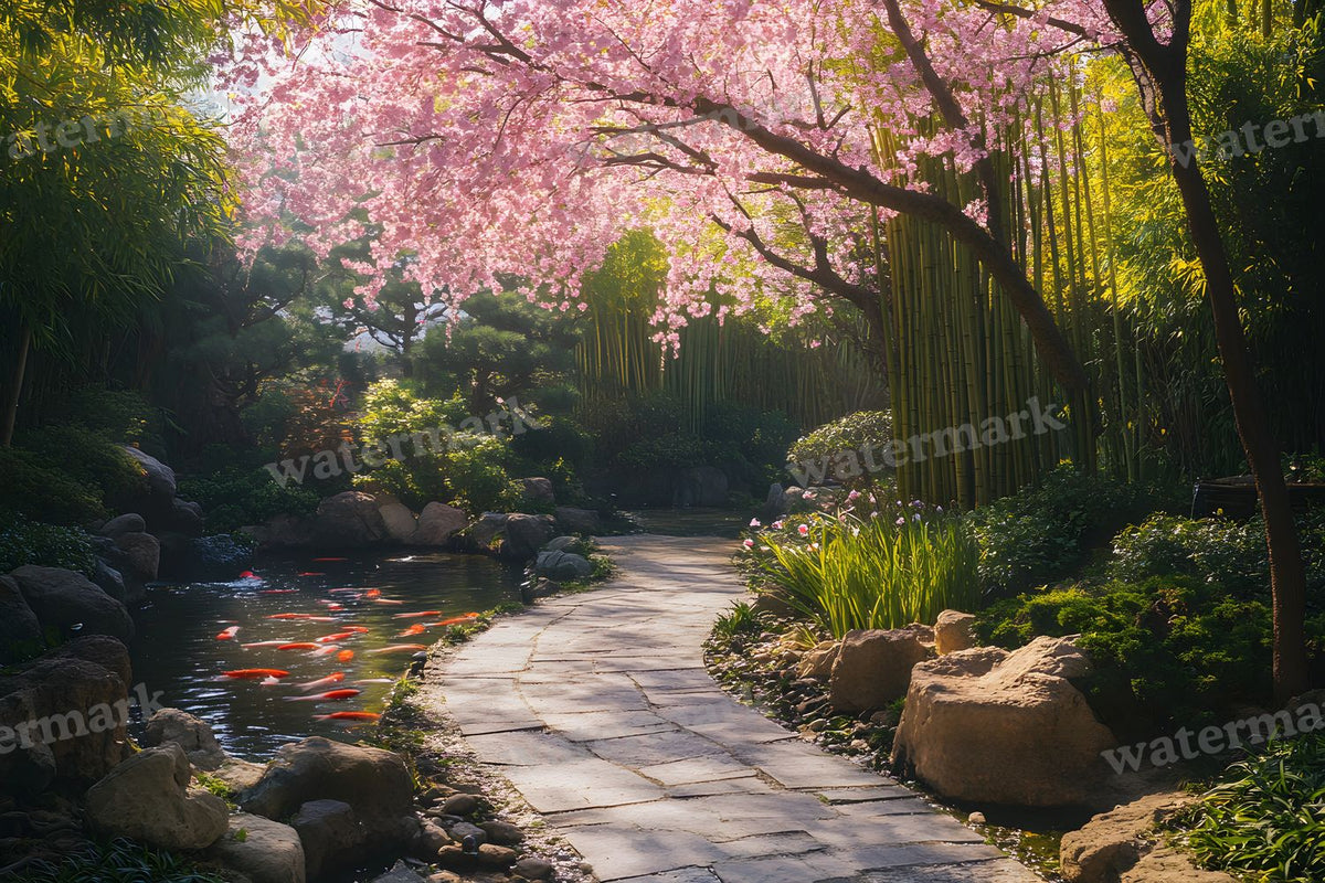 Botanical Garden Backdrop Images