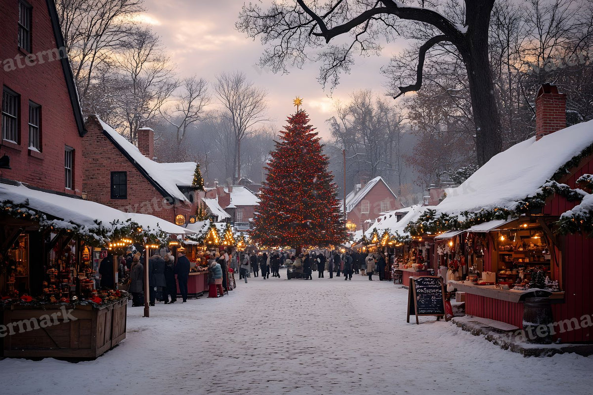 Classic Christmas Backdrop Images