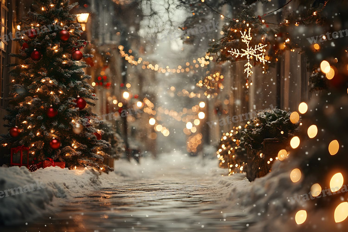 Classic Christmas Backdrop Images