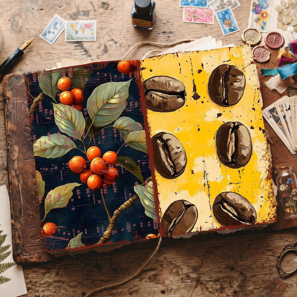 Coffee Digital Papers