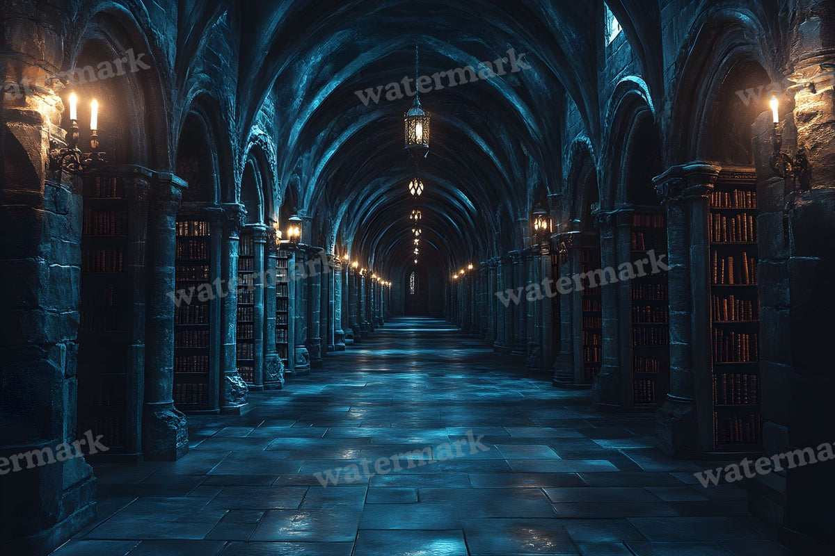 Dark Academia Study Backdrop Images