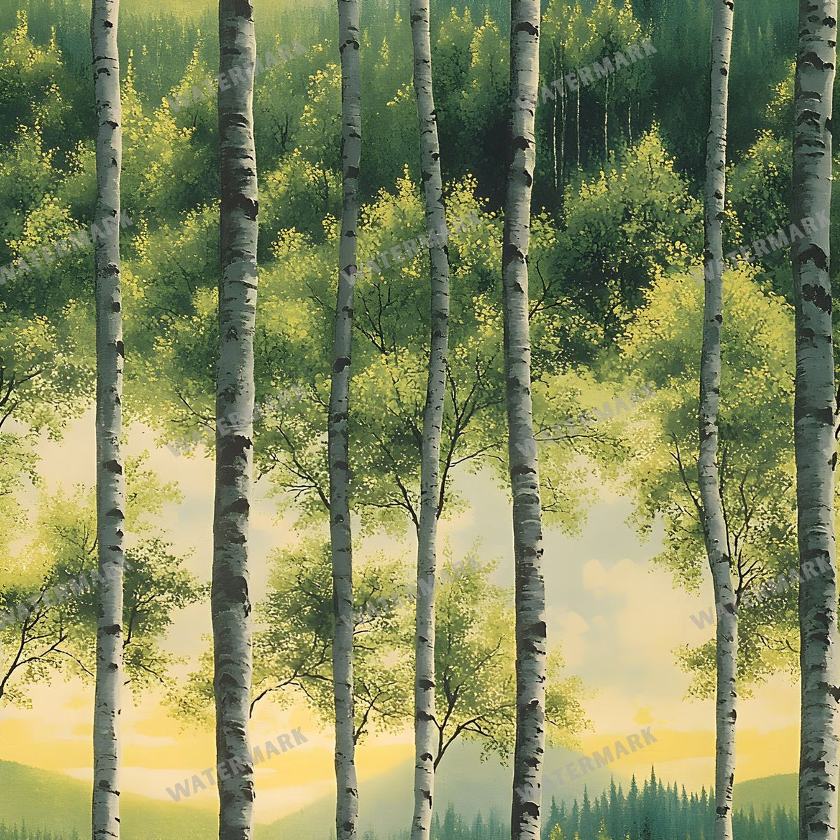 Forest Seamless Pattern
