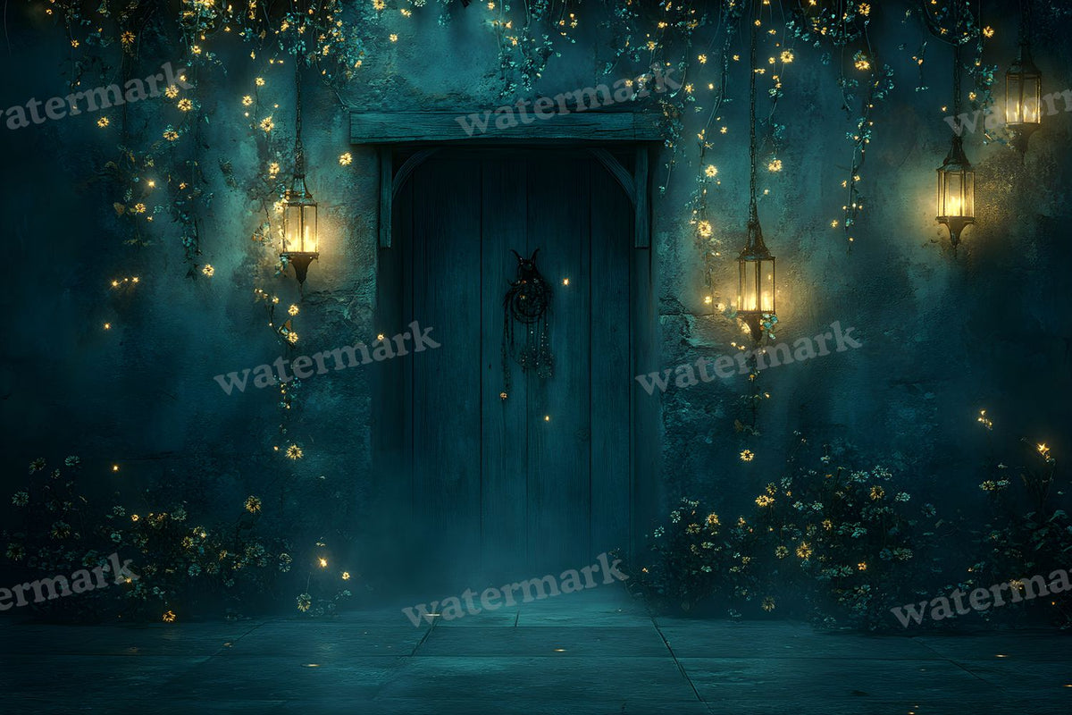 Witchs Hut Backdrop Images