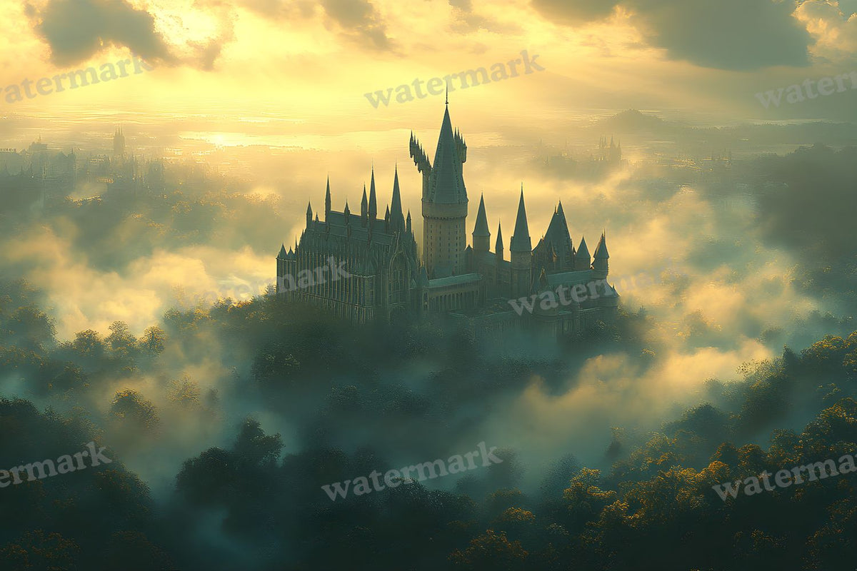 Wizarding School Backdrop Images