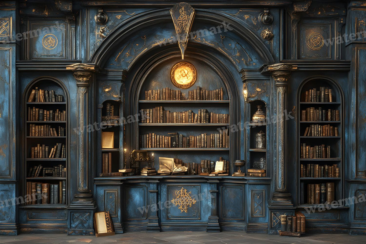 Wizards Library Backdrop Images