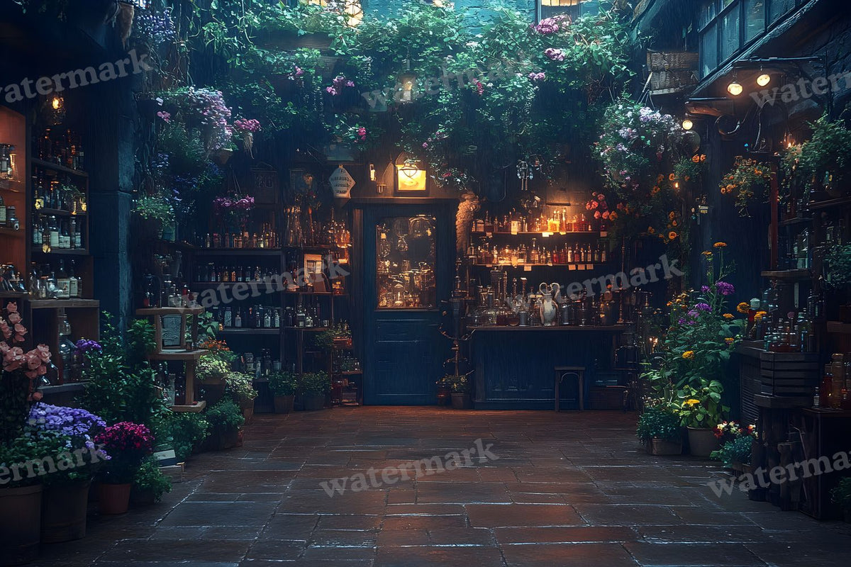 Alchemist Corner Study Backdrop Images