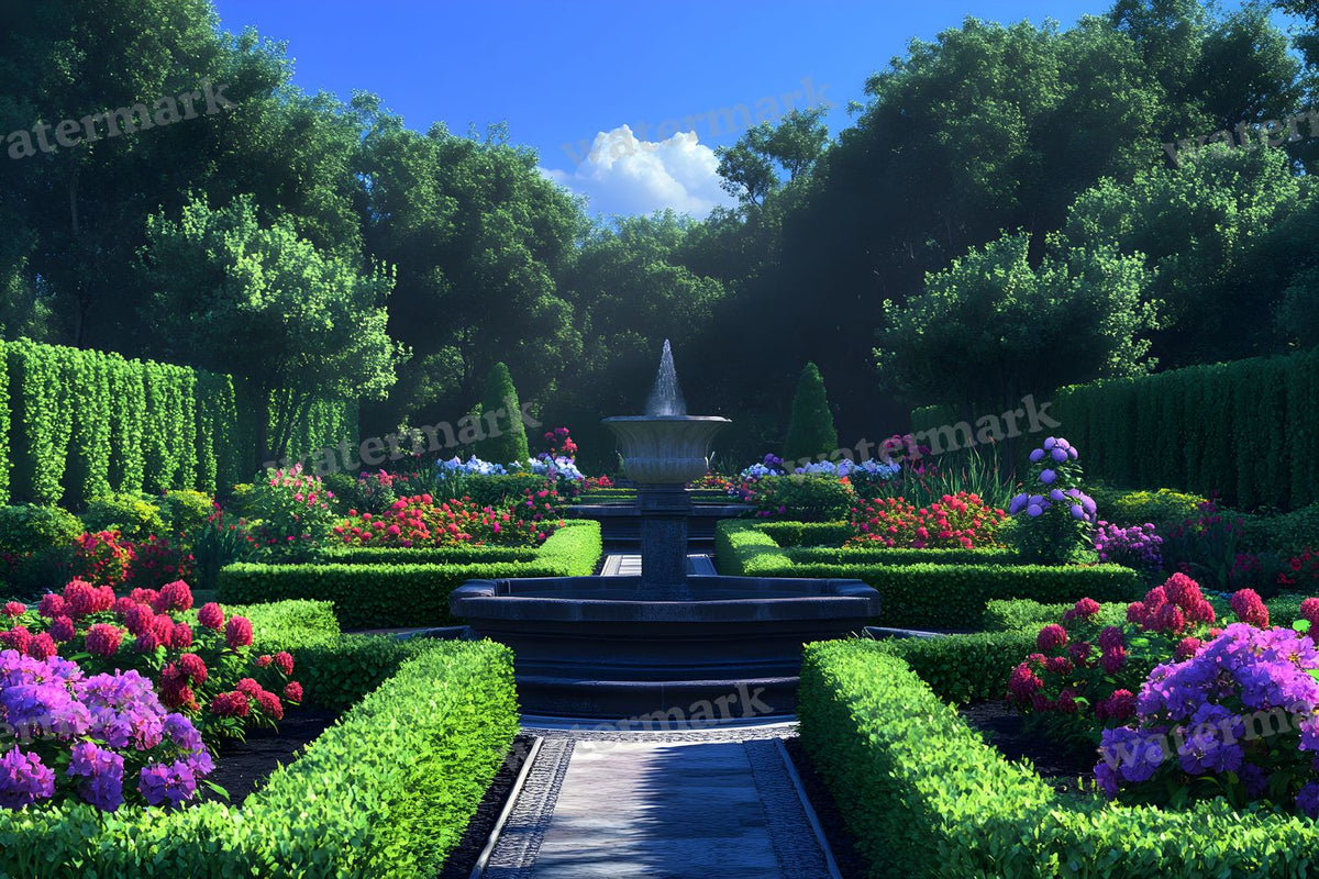 Botanical Garden Backdrop Images