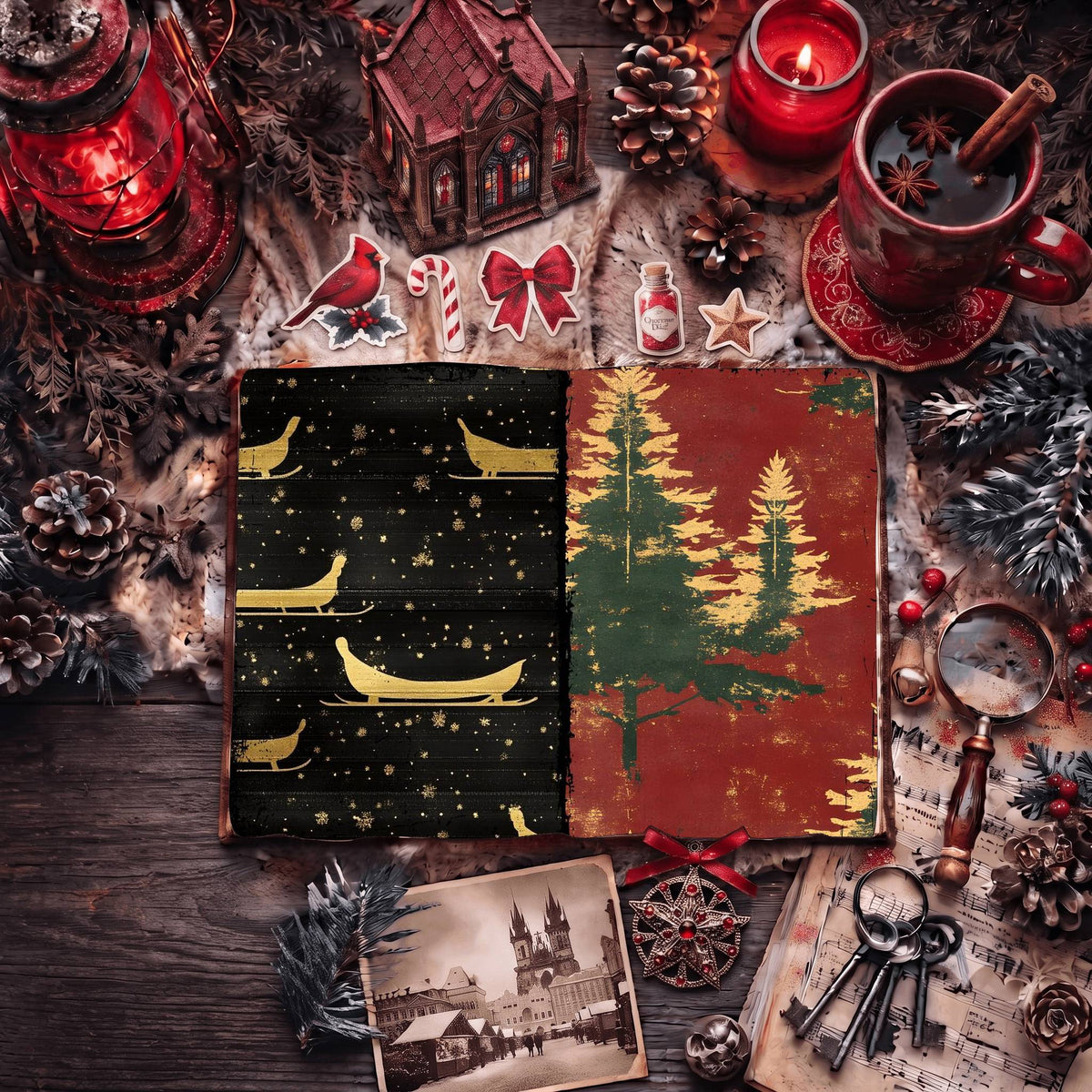 Christmas Digital Papers