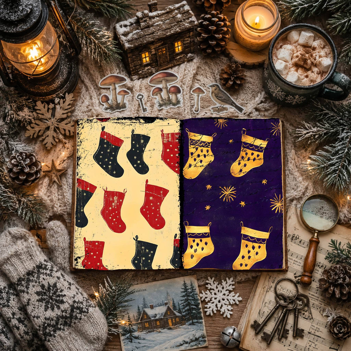 Christmas Digital Papers
