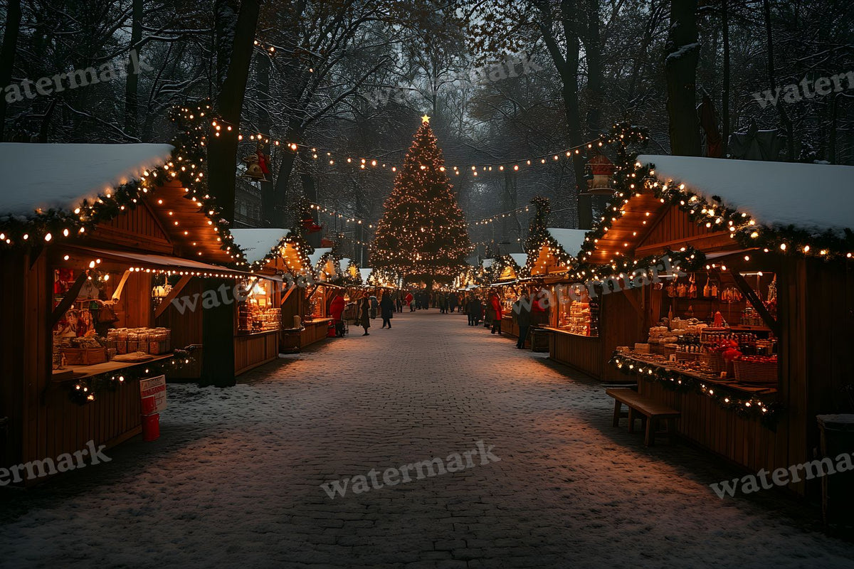 Classic Christmas Backdrop Images
