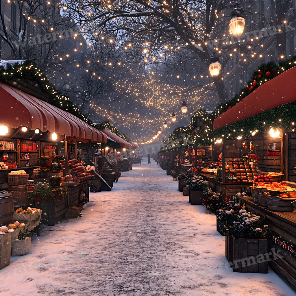 Classic Christmas Backdrop Images