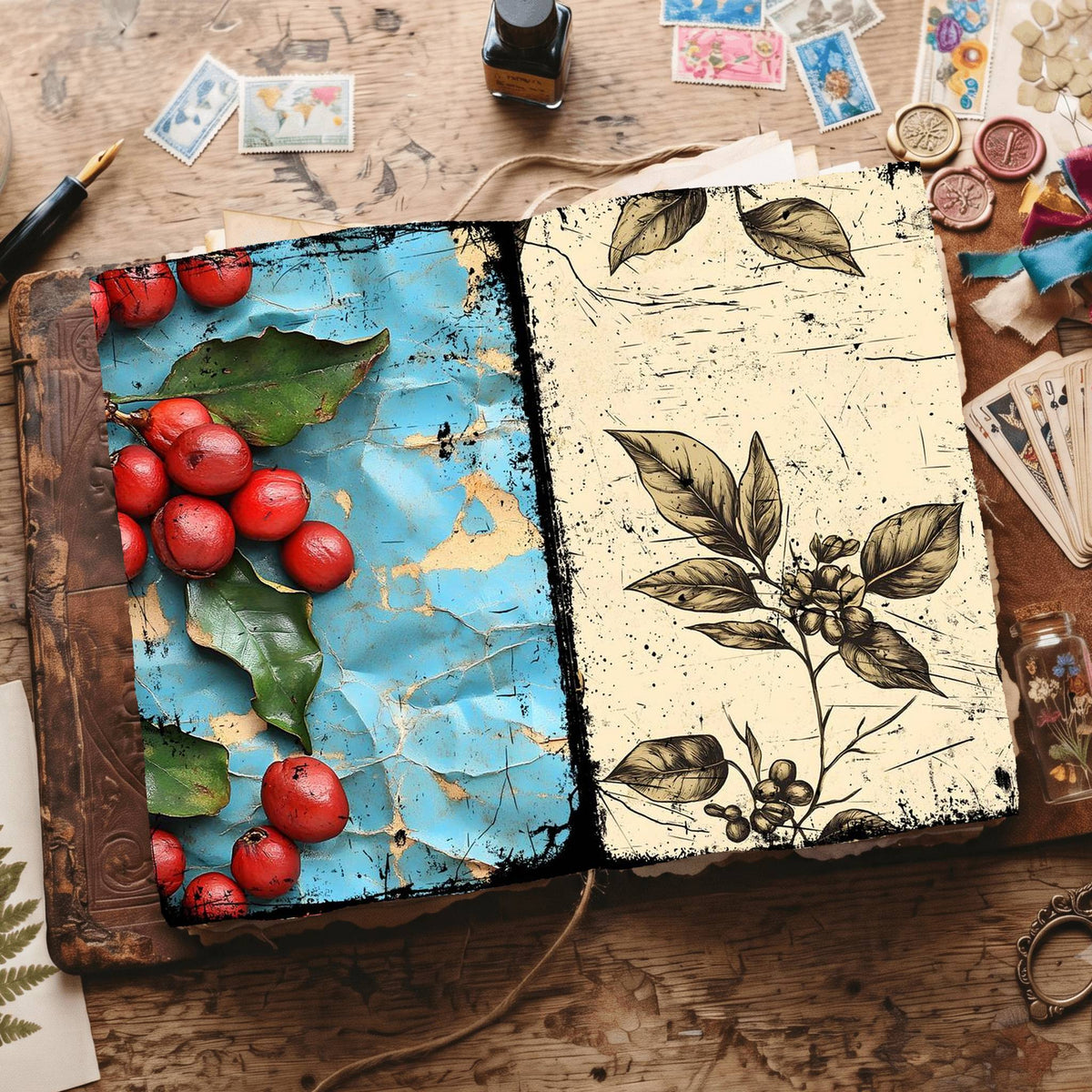 Coffee Digital Papers