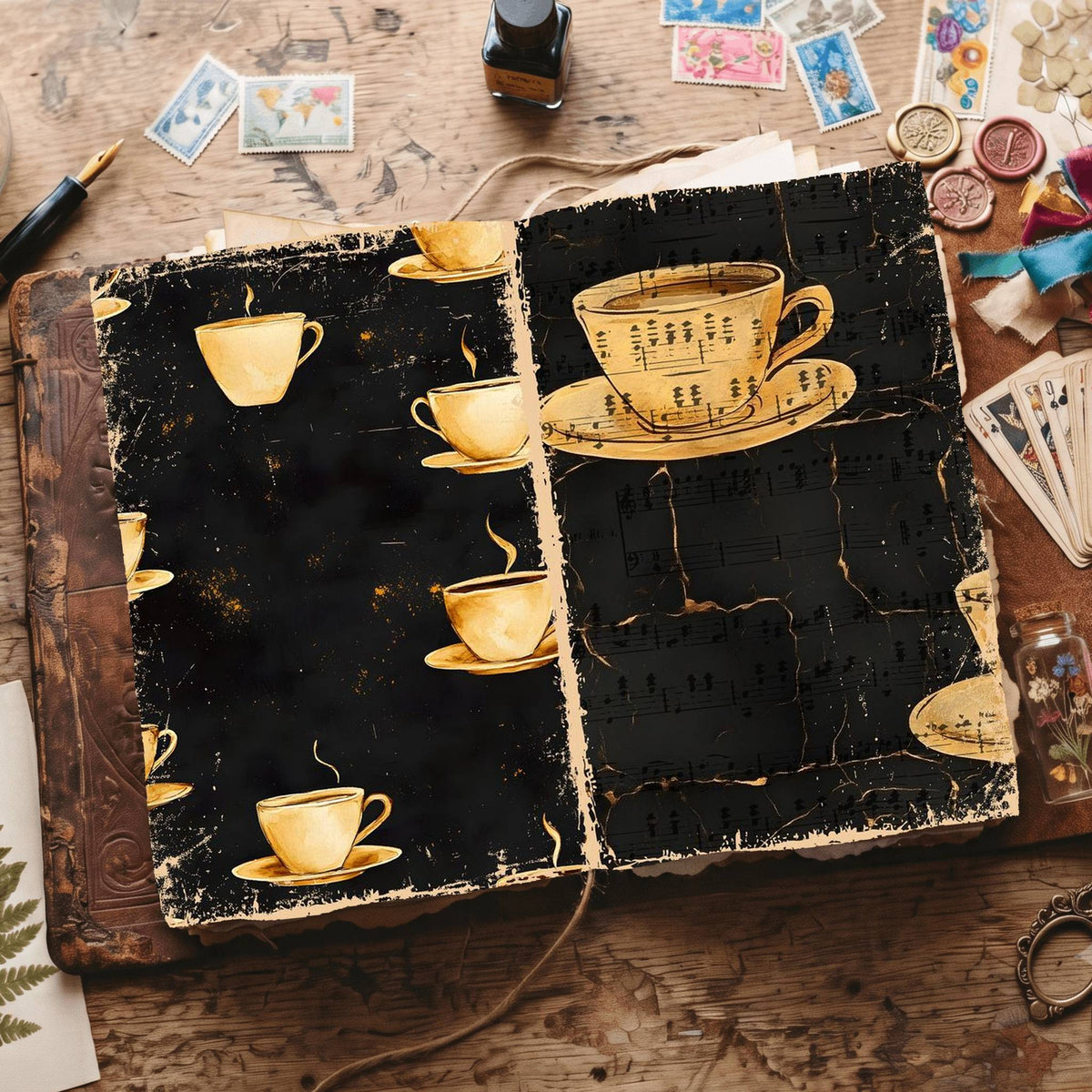 Coffee Digital Papers