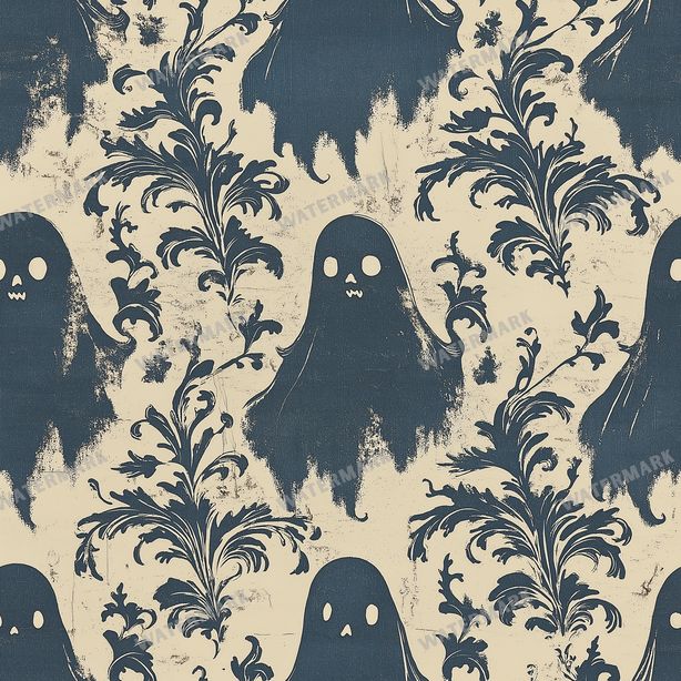 Halloween Seamless Pattern