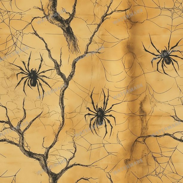 Halloween Seamless Pattern