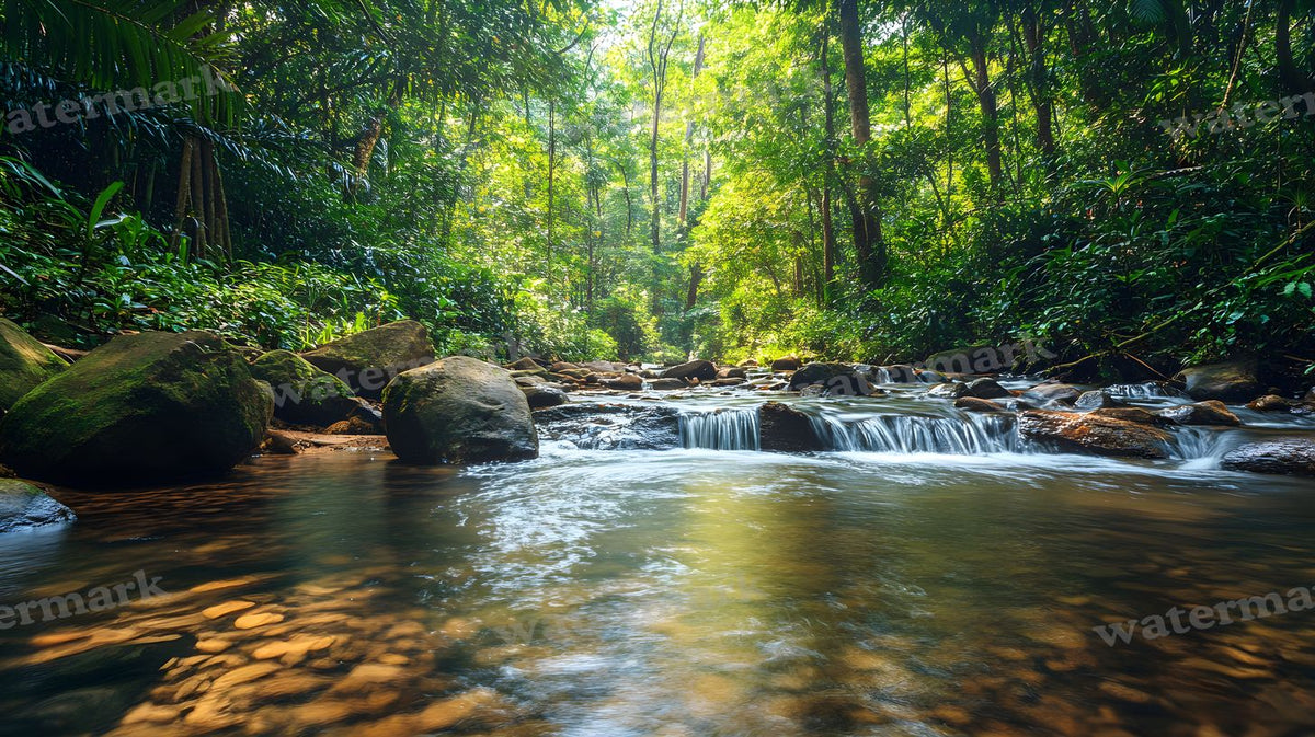 Tropical Forest Backdrop Images