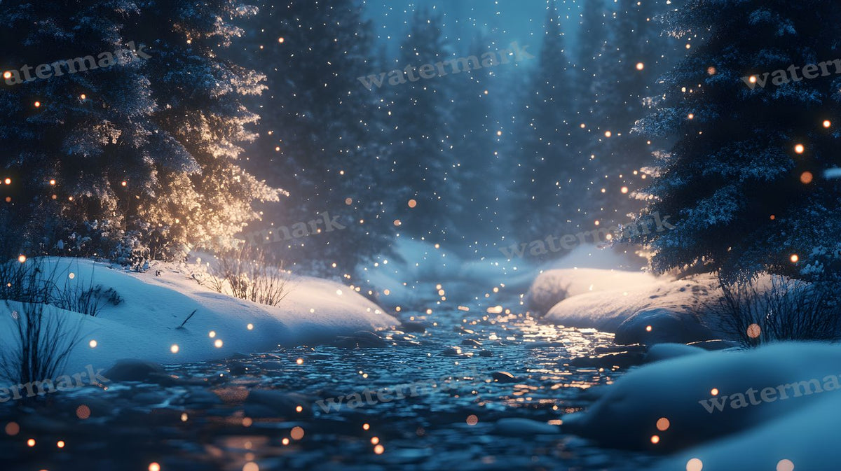 Winter Snow Backdrop Images