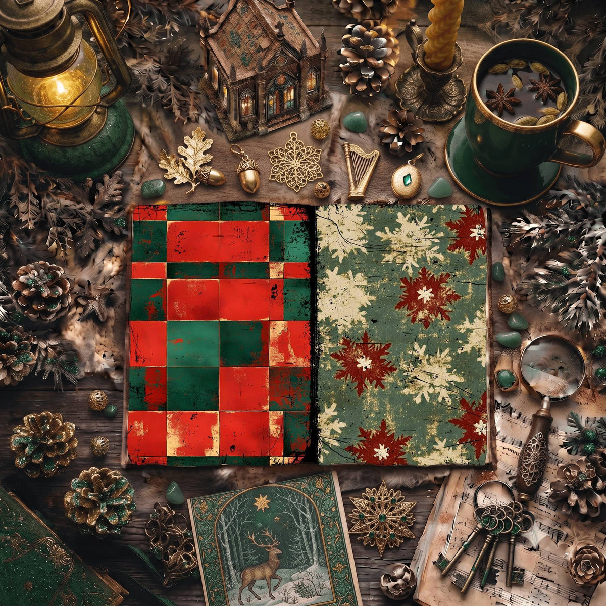 Christmas Digital Papers