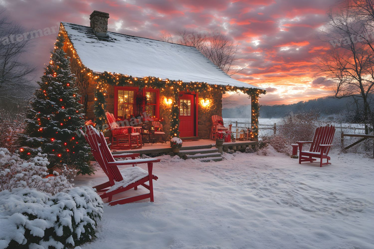 Classic Christmas Backdrop Images