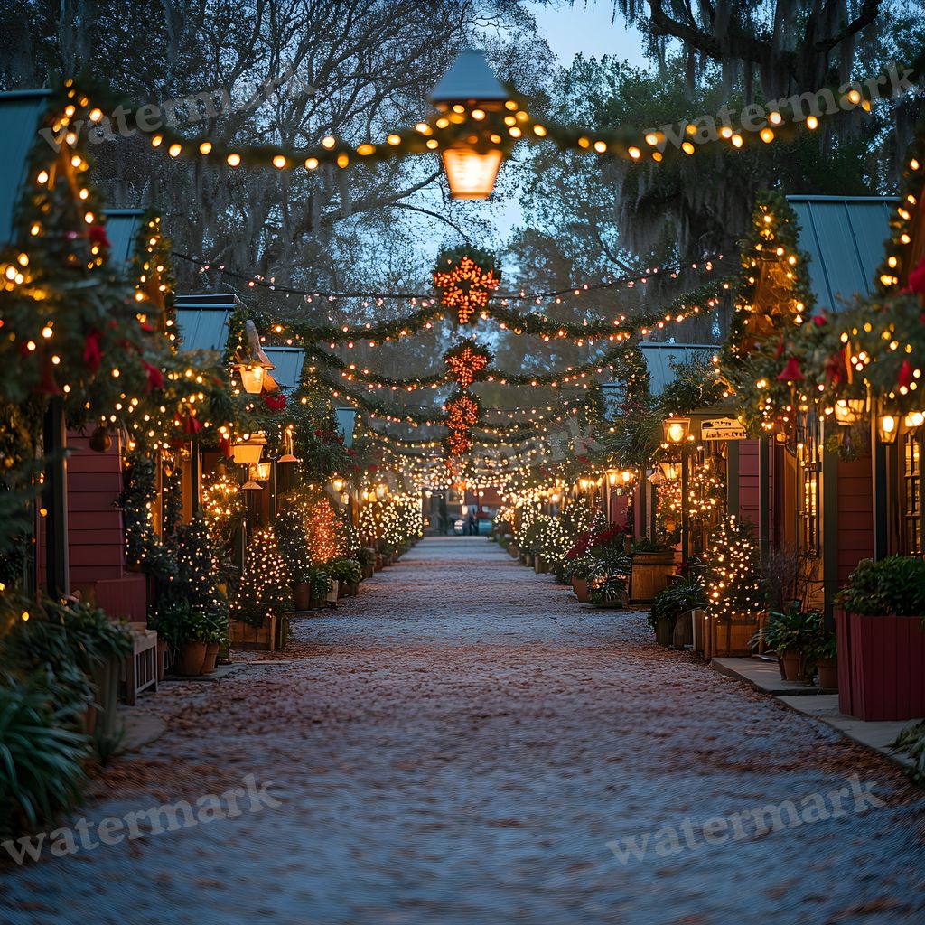 Classic Christmas Backdrop Images