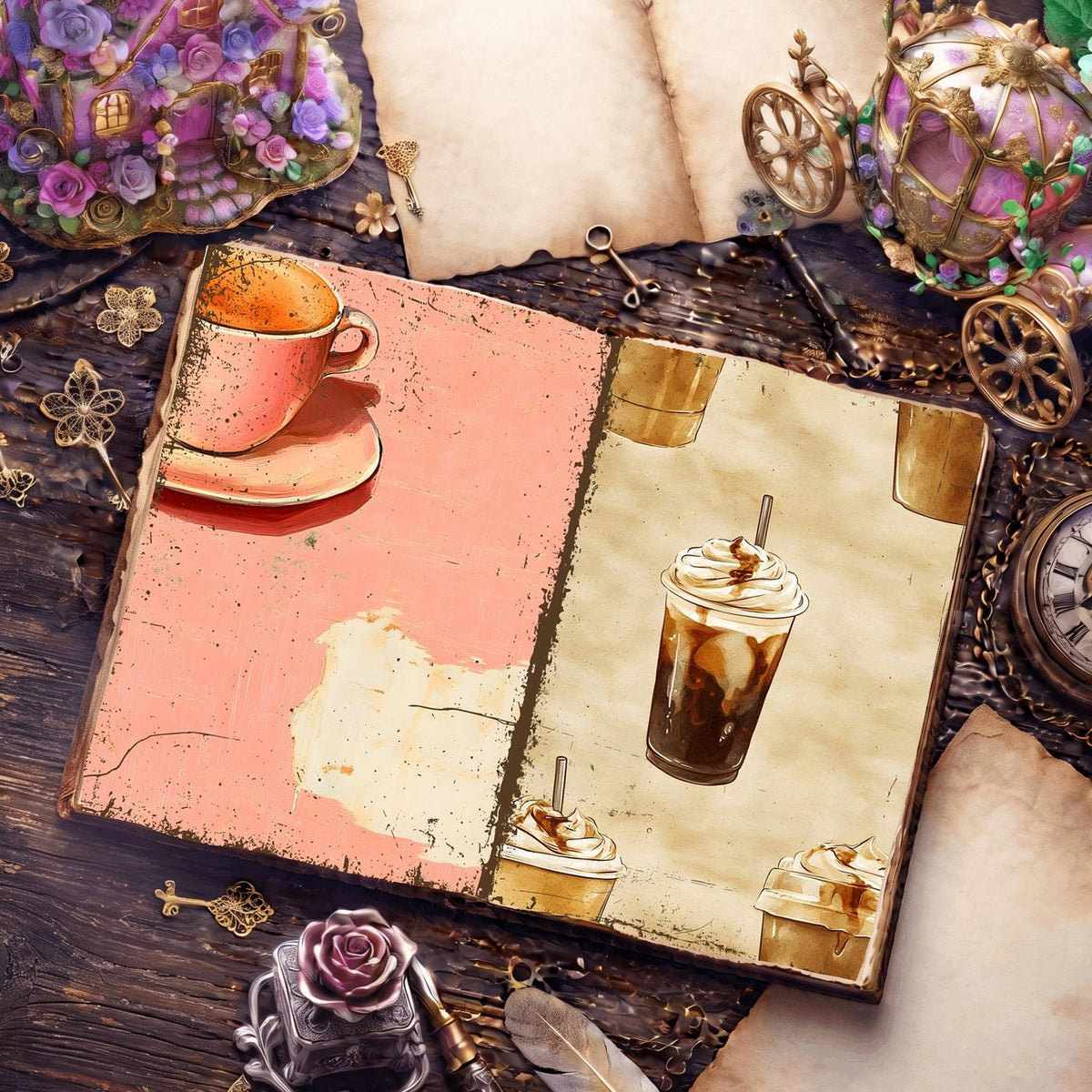 Coffee Digital Papers