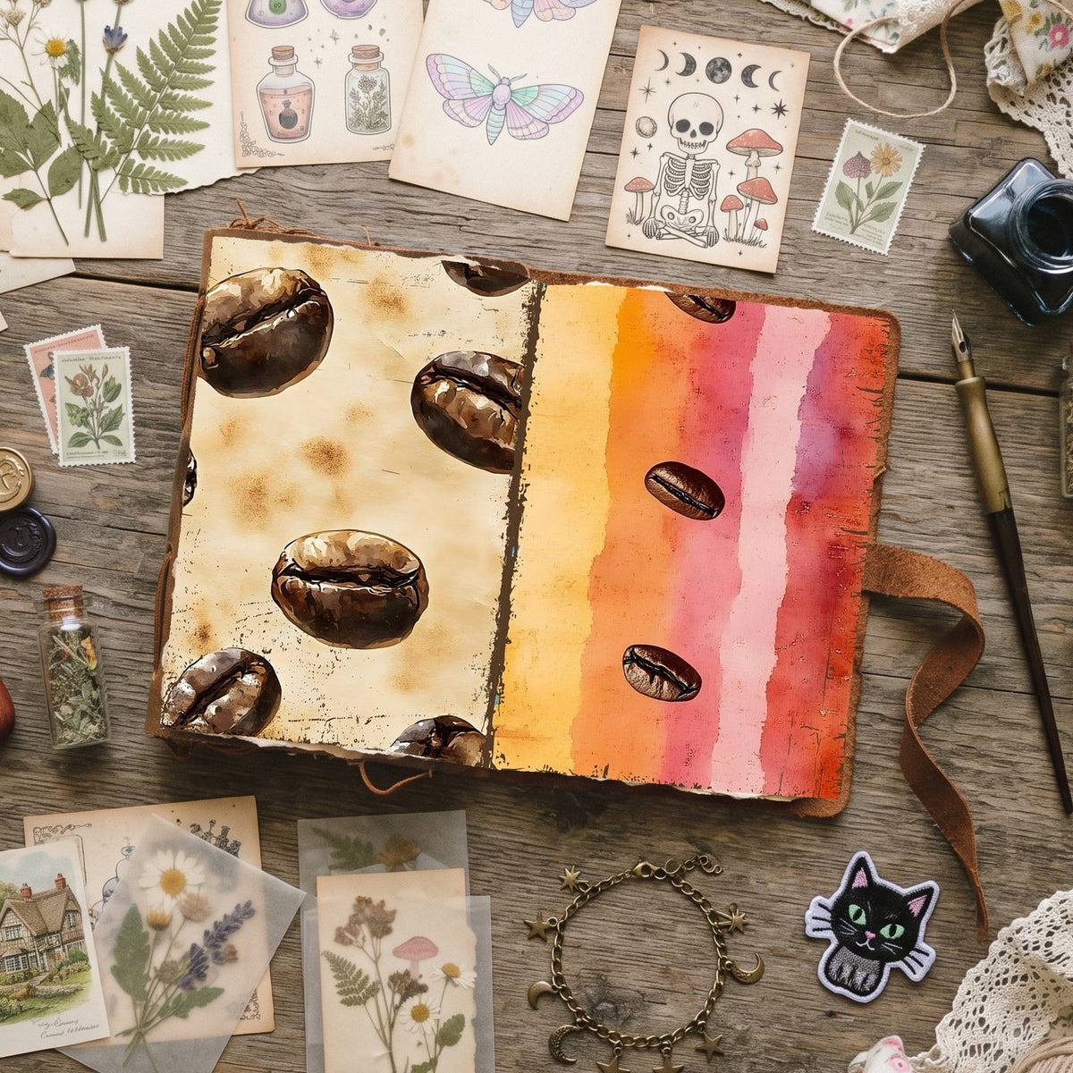 Coffee Digital Papers