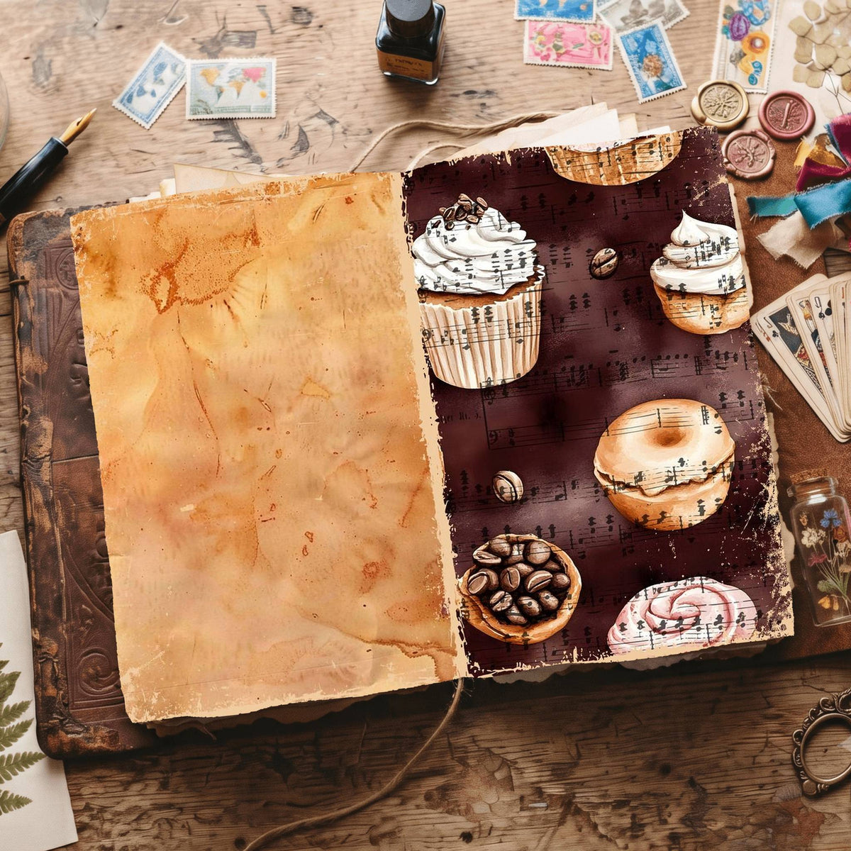 Coffee Digital Papers