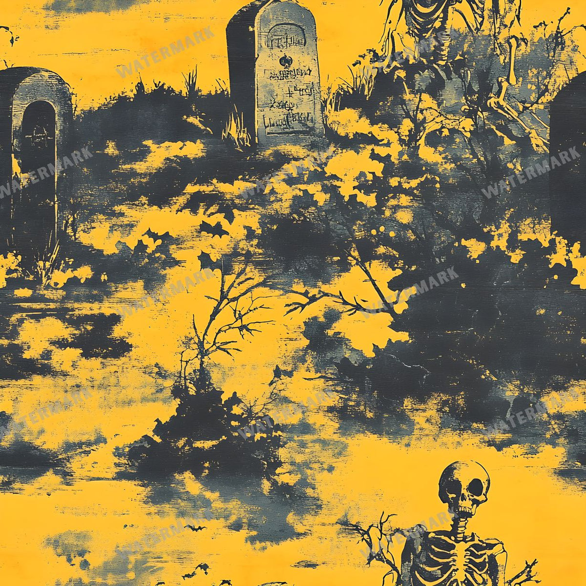 Halloween Seamless Pattern