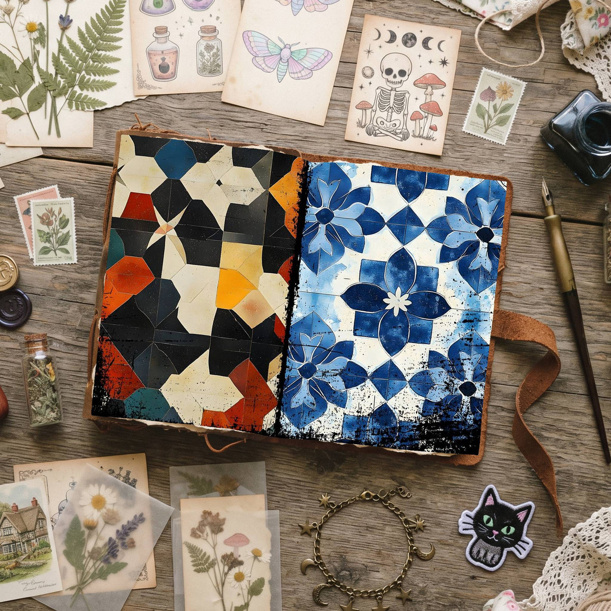 Moroccan Pattern Digital Papers