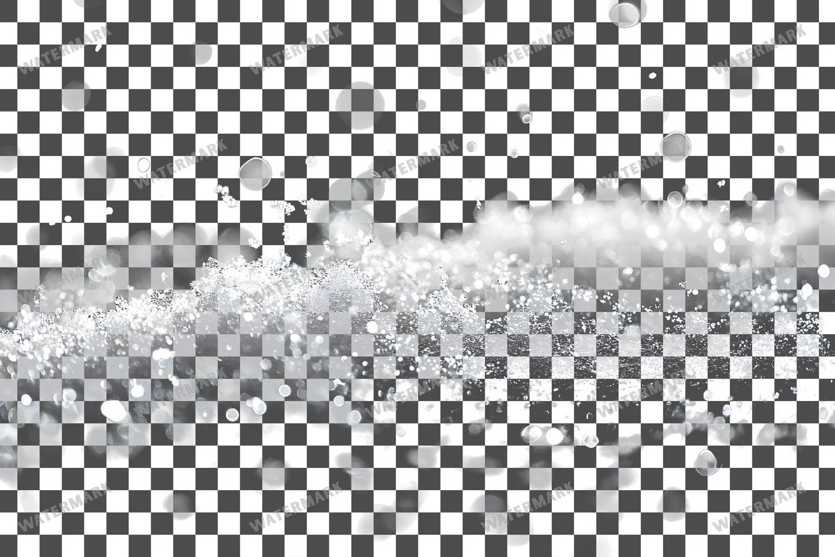 Snowy Day Lighting Soft White Transparent Overlay Pngs