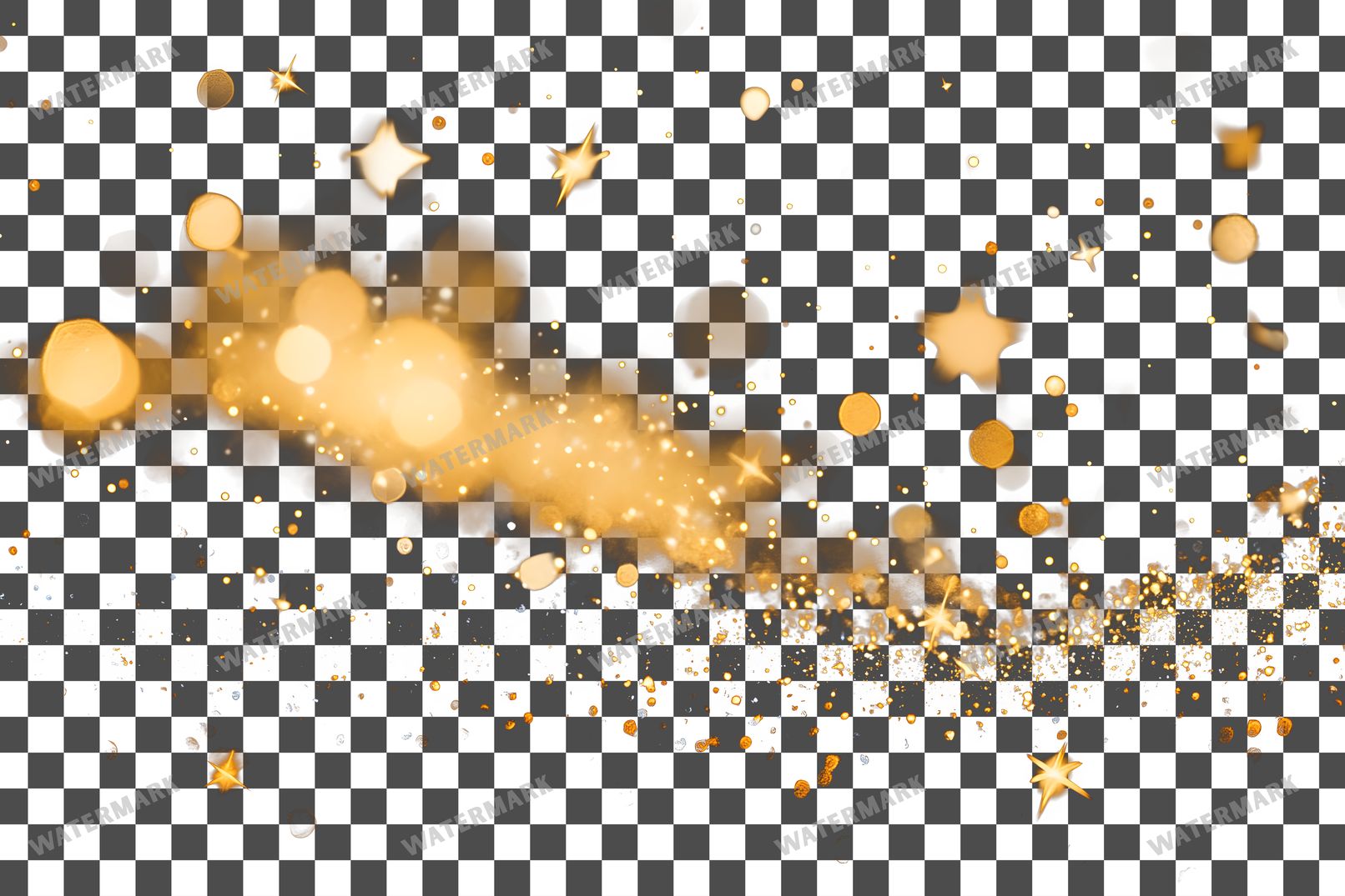 Starlight Tiny Sparkles Transparent Overlay Pngs